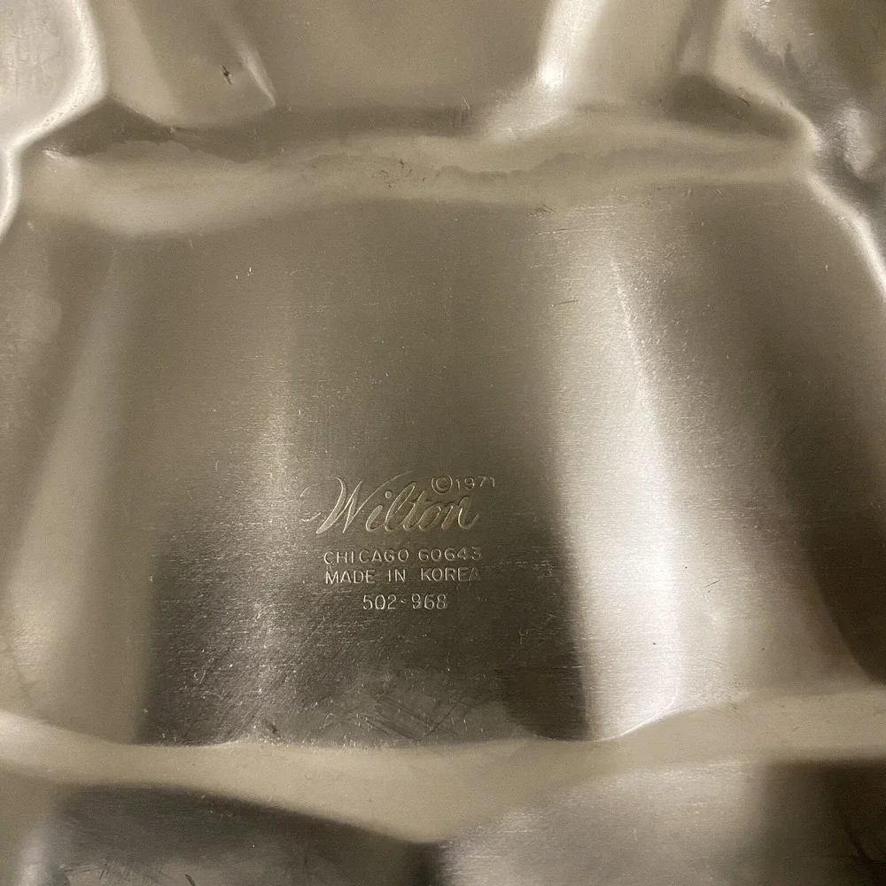 Vintage Wilton RAGGEDY ANN Cake Pan Baking Mold 1971 #502-968 Made In Korea